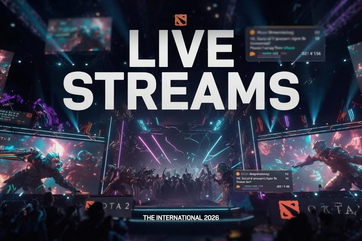 Онлайн-трансляция матчей Dota 2